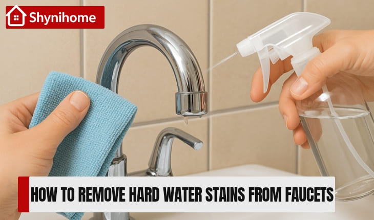 🚿 How to Remove Hard Water Stains from Faucets