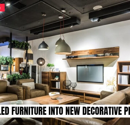 🪑 Upcycled Furniture Into New Decorative Pieces