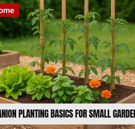 🌼 Companion Planting Basics for Small Gardens